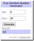 Stamping Roulette Winner