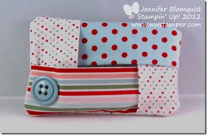 Fabric clearance tissue holder