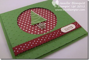 Pennant Parade Christmas Tree card Pennant Parade Christmas Tree card