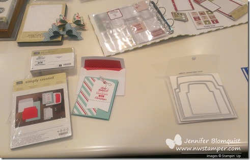 holiday simply sent kit and envelope liners