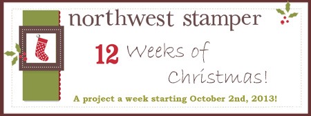Northwest Stamper 12 Weeks of Christmas 2013 banner