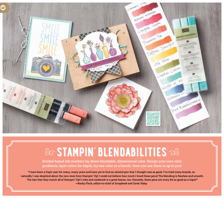 Release Date for Blendabilities and More Stampin Up Updates!