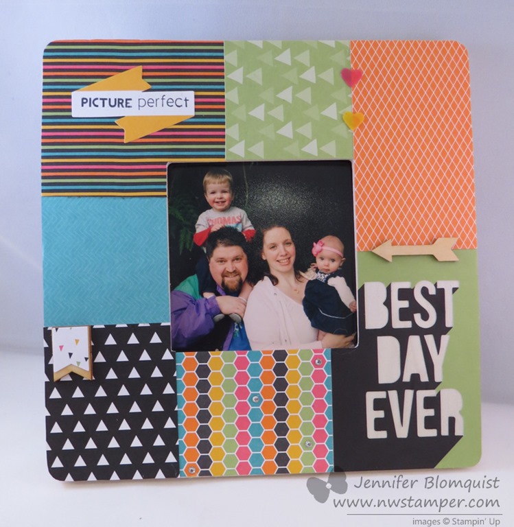 Project Life Cards Make Great Altered Picture Frames!