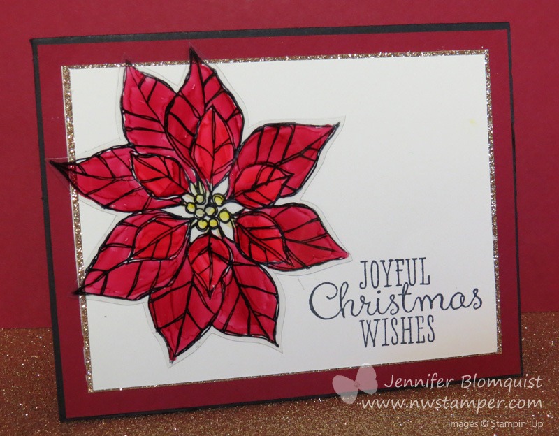 Joyful Christmas Blendabilities Card–LAST DAY for these Stamps!