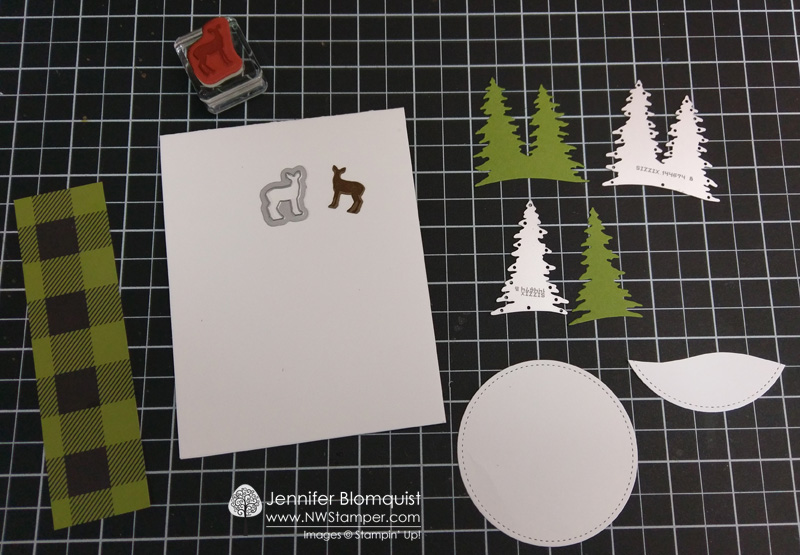 Carols of Christmas die cut forest scene pieces needed