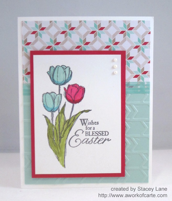 Beautiful Effects with Markers for an Easter Card