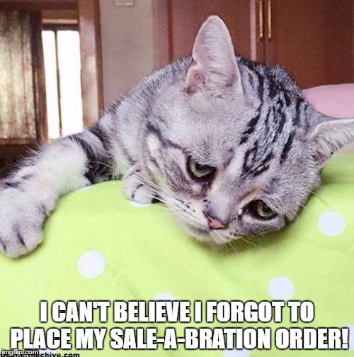 Don’t Miss Out!  The LAST DAY of Sale-a-Bration is here!