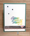 Faux Watercolor Writing Made Easy with the Stamparatus {Blog Hop)